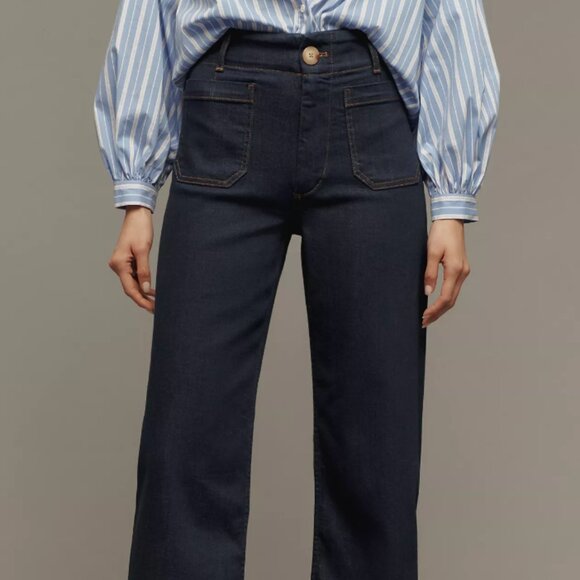 Anthropologie Denim - Anthropologie The Colette Full-Length Wide-Leg Jeans by Maeve